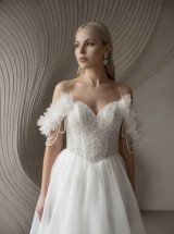 Свадебное платье "Офелия" разрез