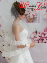 Фата с кружевом Фп3